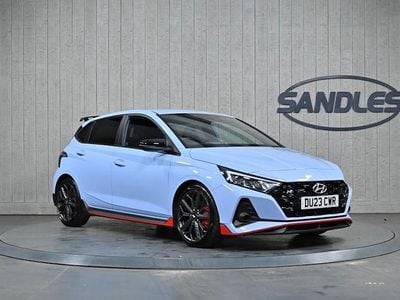 Used Hyundai i20 204 HP (150 kW) 2023 Blue Hatchback