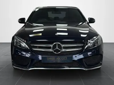 Used Mercedes C220 AMG line 2017 Blue Sedan