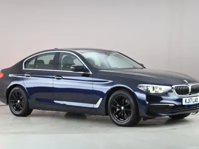 Begagnad BMW 520 2017 Blå Sedan