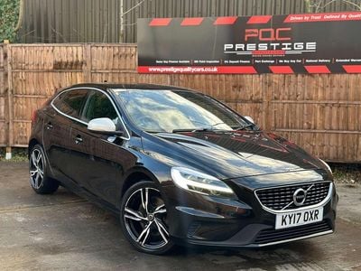 Black Used 2017 Volvo V40 R-Design Pro Hatchback | £8,795 (Fair price)