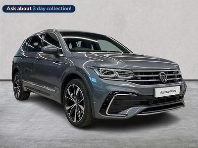 Used VW Tiguan Allspace R-line 150 HP (110 kW) 2022 Grey SUV