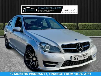 Usado Mercedes C200 AMG 2013 Prateado Sedan