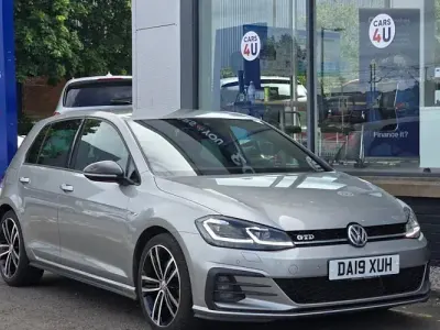 Used VW Golf VII GTD 184 HP (135 kW) 2019 Silver Hatchback
