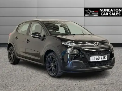 Used Citroën C3 Feel 83 HP (61 kW) 2019 Black Hatchback