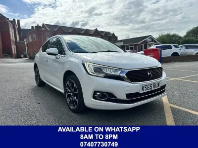 Used DS Automobiles DS4 Prestige 150 HP (110 kW) 2015 White Hatchback