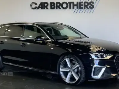 Used Audi A4 S-Line 163 HP (119 kW) 2022 Black Estate