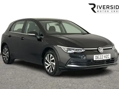 Used VW Golf VIII Style 204 HP (150 kW) 2022 Black Hatchback