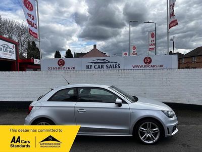 Used Audi A1 S-Line 122 HP (89 kW) 2011 Silver Hatchback