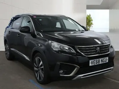 Used Peugeot 5008 Allure 130 HP (95 kW) 2019 Black SUV