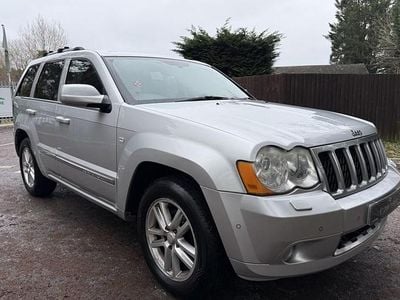 Silver Used 2009 Jeep Grand Cherokee Overland SUV | £4,995