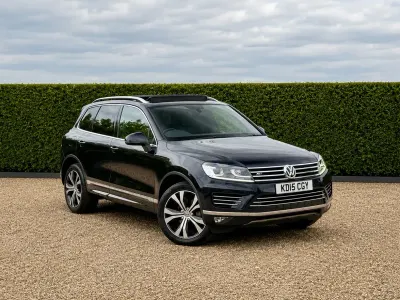 Used VW Touareg R-line 2015 Blue SUV