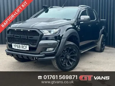 Usado Ford Ranger Wildtrack 200 HP (147 kW) 2018 Preto Pickup