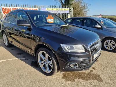 Used Audi Q5 S-line plus 2014 Black SUV