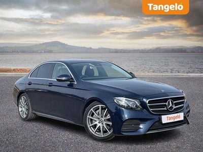 Blue Used 2020 Mercedes E220 AMG line Sedan | £20,995 (Good price)