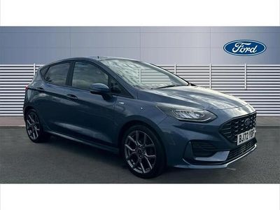Used Ford Fiesta ST-Line 101 HP (74 kW) 2022 Blue Hatchback