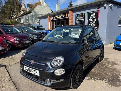 Used Fiat 500C Lounge 69 HP (50 kW) 2016 Cabriolet