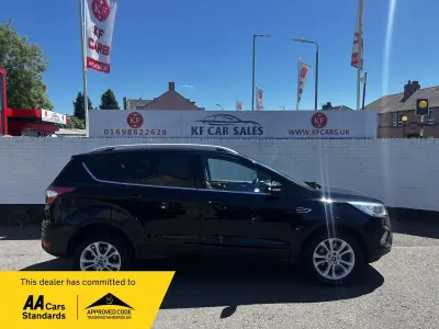 Used Ford Kuga Titanium 150 HP (110 kW) 2017 Black SUV