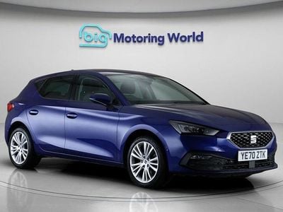 Used Seat Leon SE Dynamic 109 HP (80 kW) 2020 Blue Hatchback