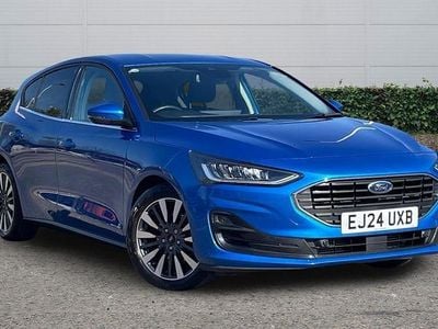 Used Ford Focus Titanium X 125 HP (91 kW) 2024 Blue Hatchback