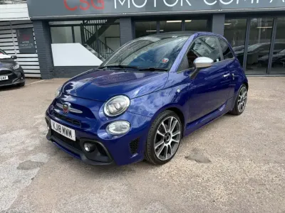 Used Abarth 595 Turismo 165 HP (121 kW) 2018 Blue Cabriolet