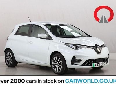 White Used 2021 Renault Zoe GT-Line Hatchback | £9,994 (Fair price)