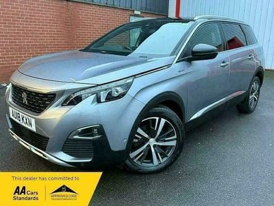 Used Peugeot 5008 GT-line 120 HP (88 kW) 2018 Grey SUV