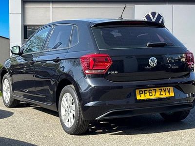 Used VW Polo SE 65 HP (47 kW) 2018 Black Hatchback