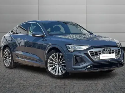 Used Audi Q8 e-tron S-Line 300 kW (408 HP) 2023 Blue SUV