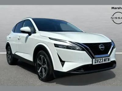 Used Nissan Qashqai N-Connecta 155 HP (114 kW) 2023 White SUV