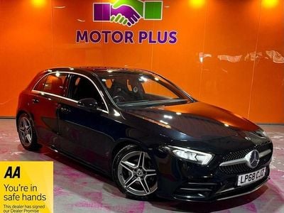 Used Mercedes A200 AMG line 163 HP (119 kW) 2019 Black Hatchback