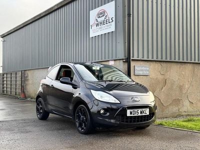 Black Used 2015 Ford Ka Hatchback | £3,395 (Fair price)