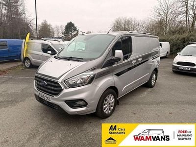Silver Used 2018 Ford Transit Custom Limited Van | £12,995 (Expensive)