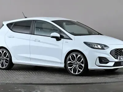 Second-hand Ford Fiesta ST-Line X 101 CP (74 kW) 2023 Alb Hatchback