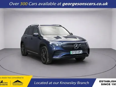 Used Mercedes EQB300 AMG line 167 kW (228 HP) 2023 Blue SUV