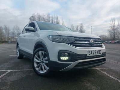Used VW T-Cross SE 110 HP (80 kW) 2022 White SUV