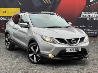 Used Nissan Qashqai N-TEC 163 HP (119 kW) 2015 Silver SUV