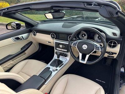 Used Mercedes SLK250 AMG 204 HP (150 kW) 2015 Black Cabriolet