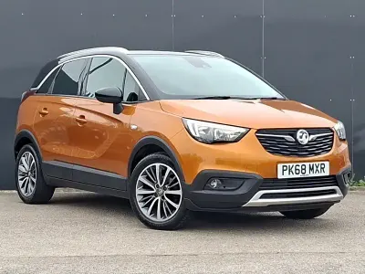 Used Vauxhall Crossland X Elite 81 HP (59 kW) 2018 Orange SUV