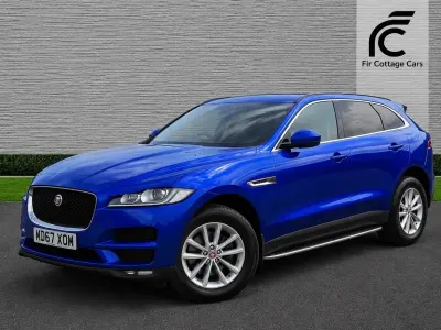 Used Jaguar F-Pace Prestige 180 HP (132 kW) 2017 Blue SUV