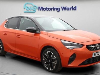 Used Vauxhall Corsa-e Elite 100 kW (136 HP) 2022 Orange Hatchback