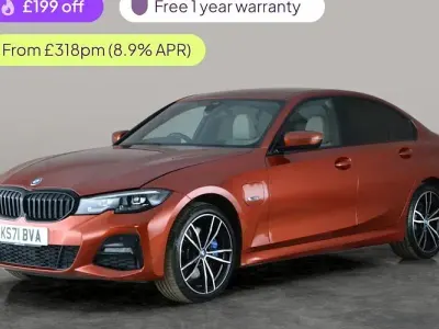 Used BMW 330e M Sport 292 HP (214 kW) 2022 Orange Sedan