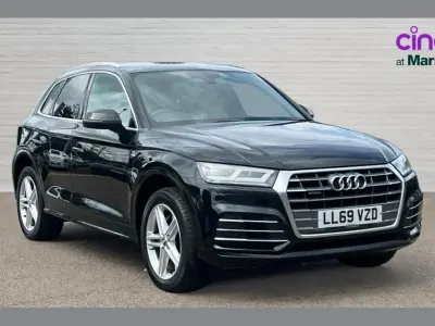 Used Audi Q5 S-Line 190 HP (139 kW) 2020 Black SUV
