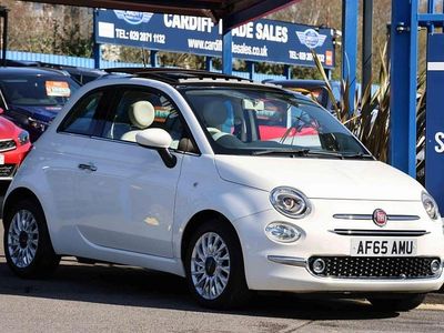 Used Fiat 500 Lounge 69 HP (50 kW) 2015 White Hatchback