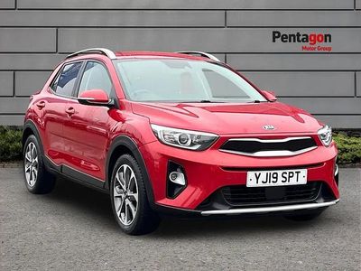 Used Kia Stonic 117 HP (86 kW) 2019 Red SUV