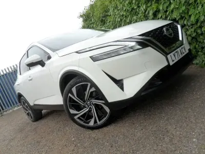 Used Nissan Qashqai Tekna+ 158 HP (116 kW) 2021 White SUV