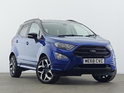 Used Ford Ecosport ST-Line 125 HP (91 kW) 2019 Blue SUV