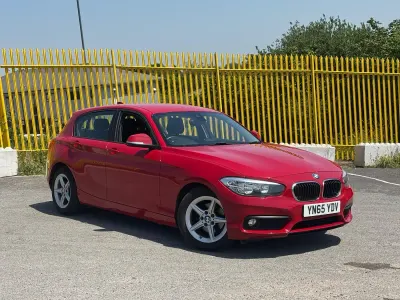 Used BMW 116 Efficient Dynamics 2015 Red Hatchback