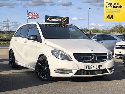 Used Mercedes B180 109 HP (80 kW) 2014 White MPV