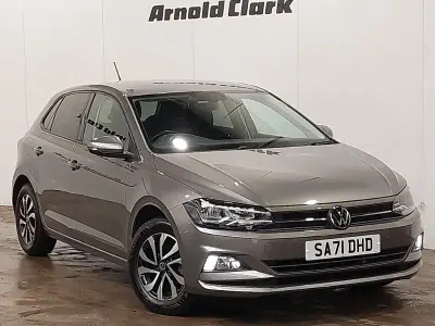 Used VW Polo Active 95 HP (69 kW) 2021 Grey Hatchback