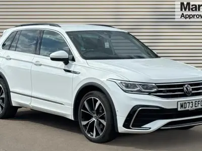 Used VW Tiguan R-line 150 HP (110 kW) 2023 White SUV